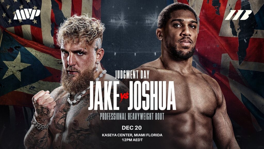 Jake Paul v Anthony Joshua - Magpies Waitara